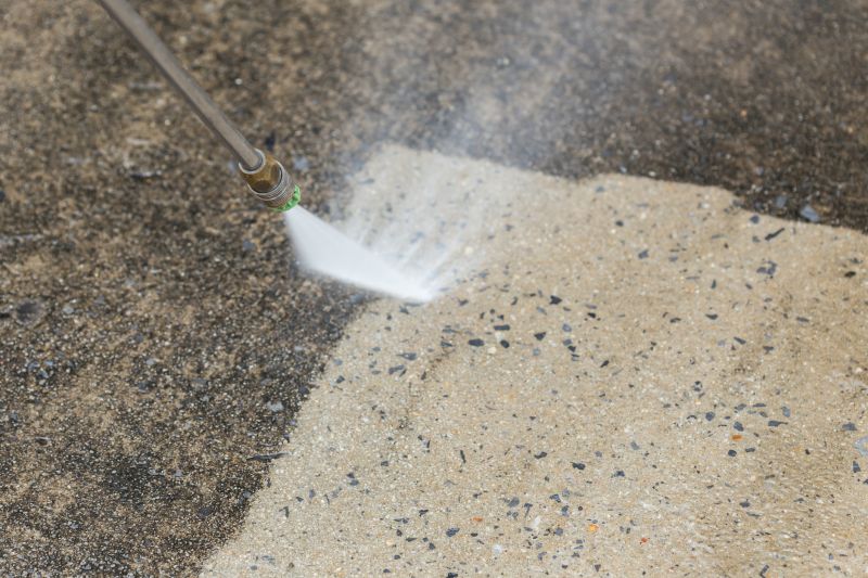 Porous surface cleaning